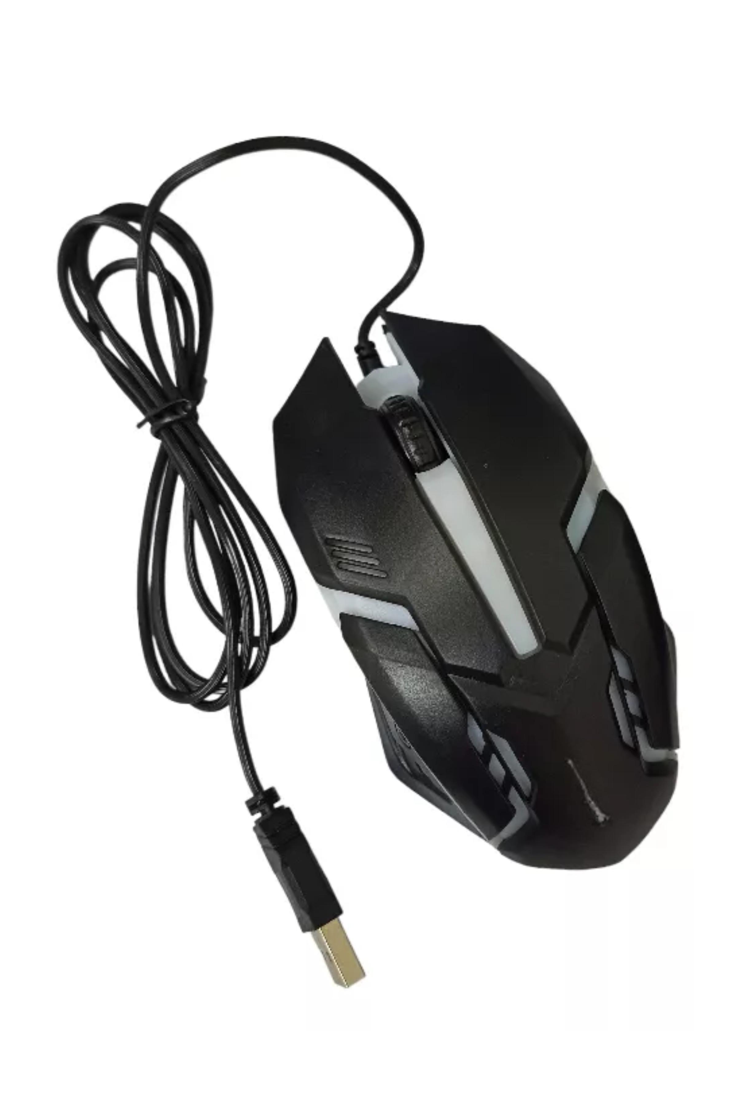 Revenge Thunder RGB Kablolu 7 Renk Modu Gaming Oyuncu Mouse Optik