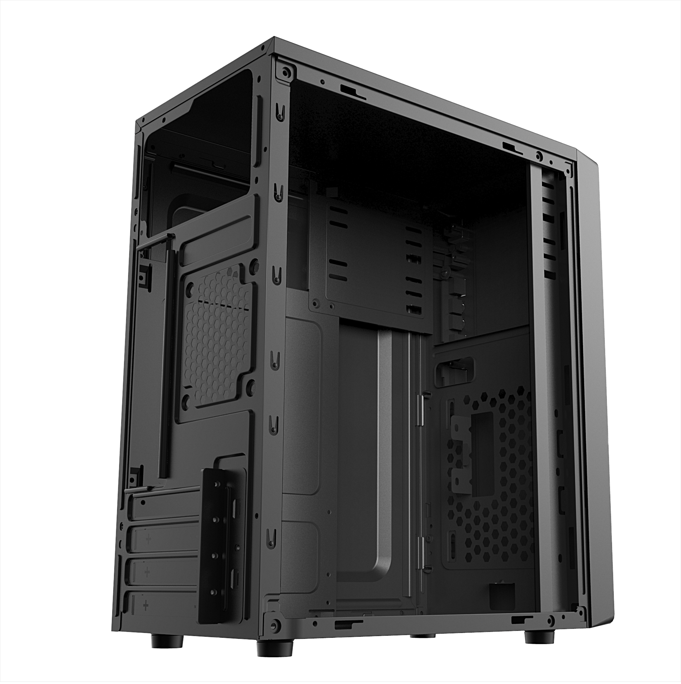 Razor mATX Mikro ATX Boş Bilgisayar Kasası Boş Ofis Bilgisayarı