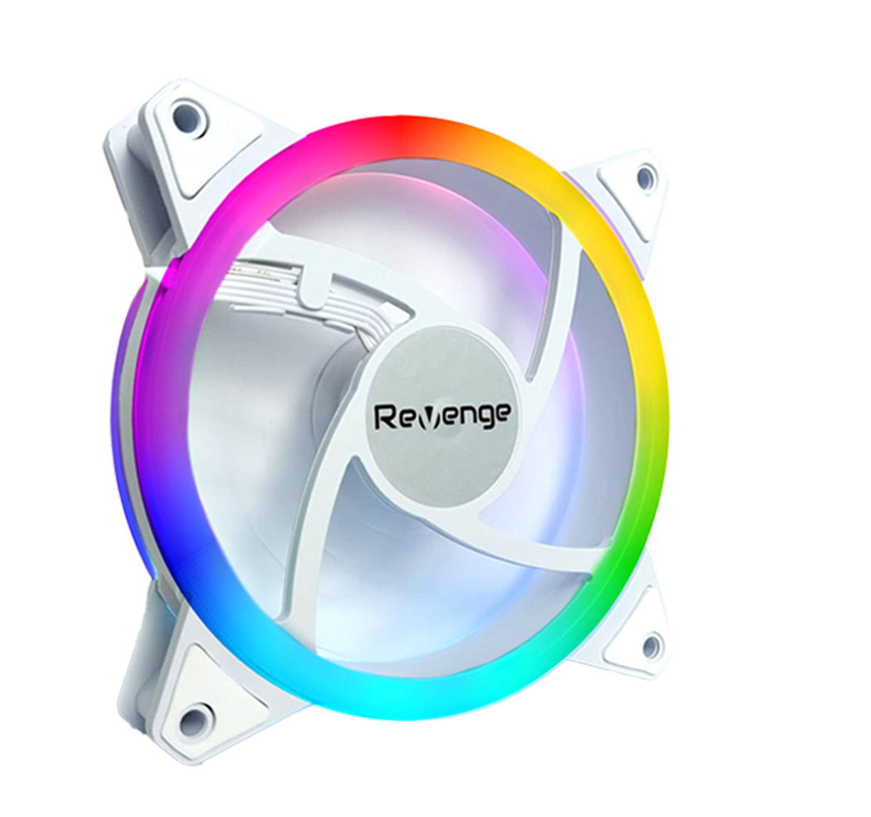 4LÜ SET 12cm RGB Renk Değiştiren 120mm Fan Molex LED Bilgisayar Kasa Fanı Revenge Kasa Uyumlu