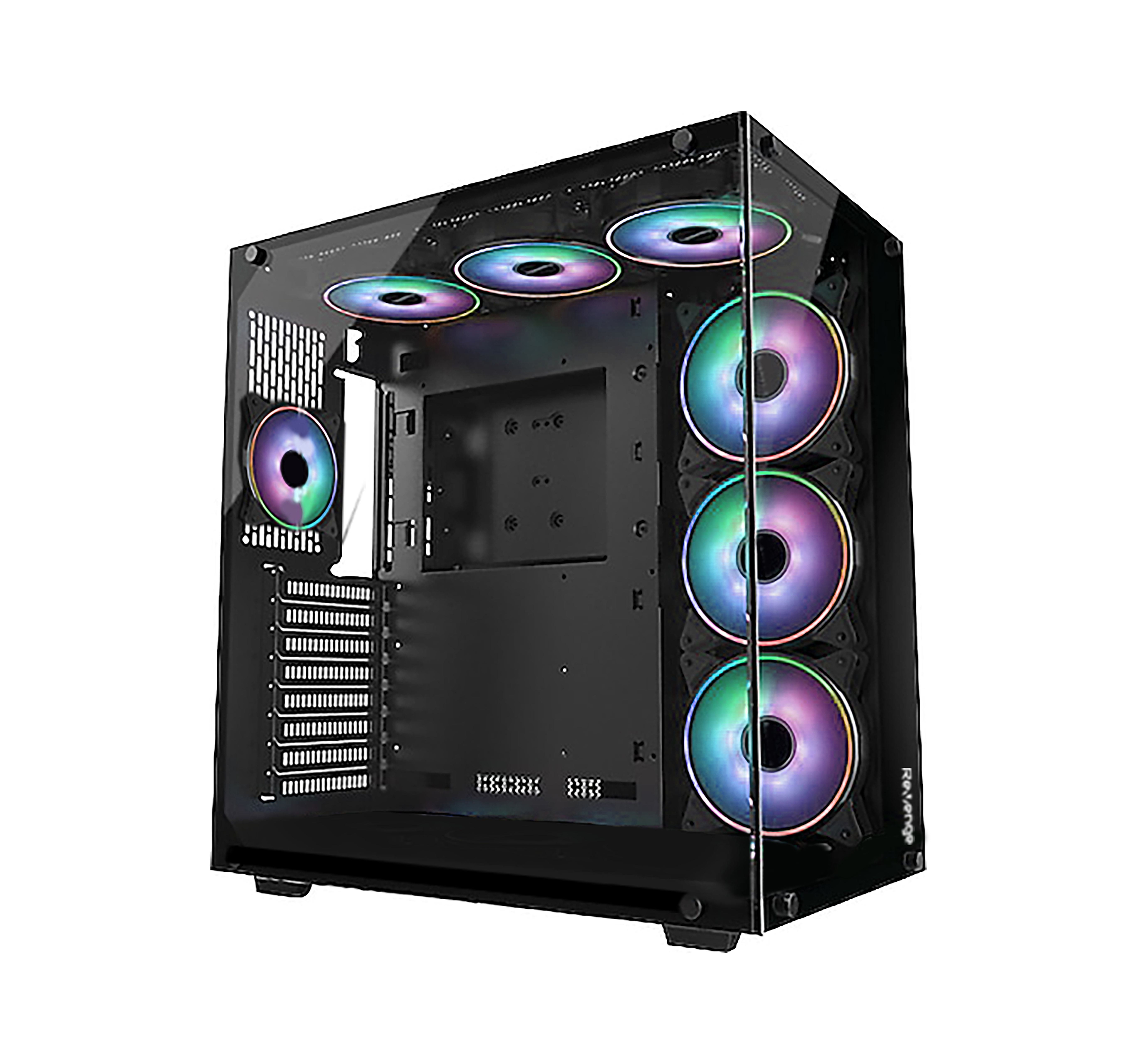 Supernova 7 RGB Fanlı ATX Temperli Cam Panel Akvaryum Gaming Bilgisayar Kasası